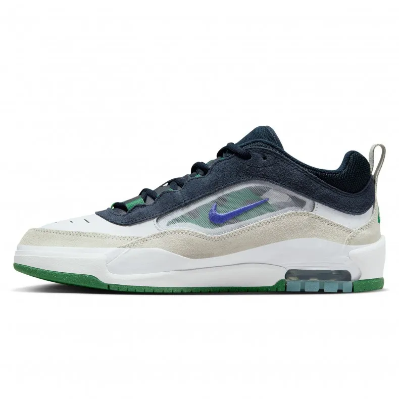 Nike SB Air Max Ishod (White/Persian Violet-Obsidian-Pine Green)