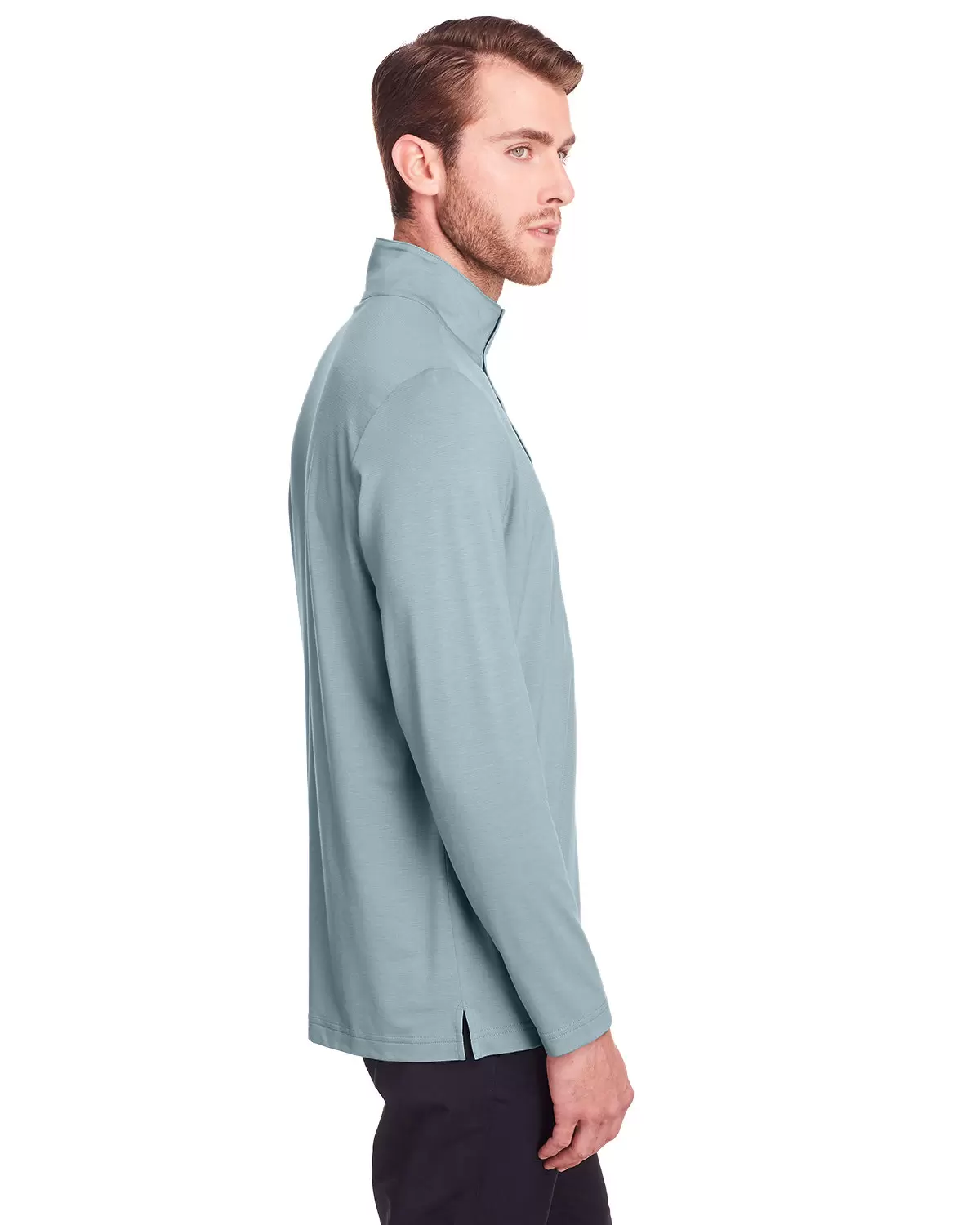 North End NE400 Men's Jaq Snap-Up Stretch Performance Pullover SKU: NE400