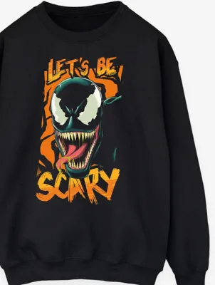 NW2 Marvel Venom Scary Adult Black Sweatshirt | Men | George at ASDA