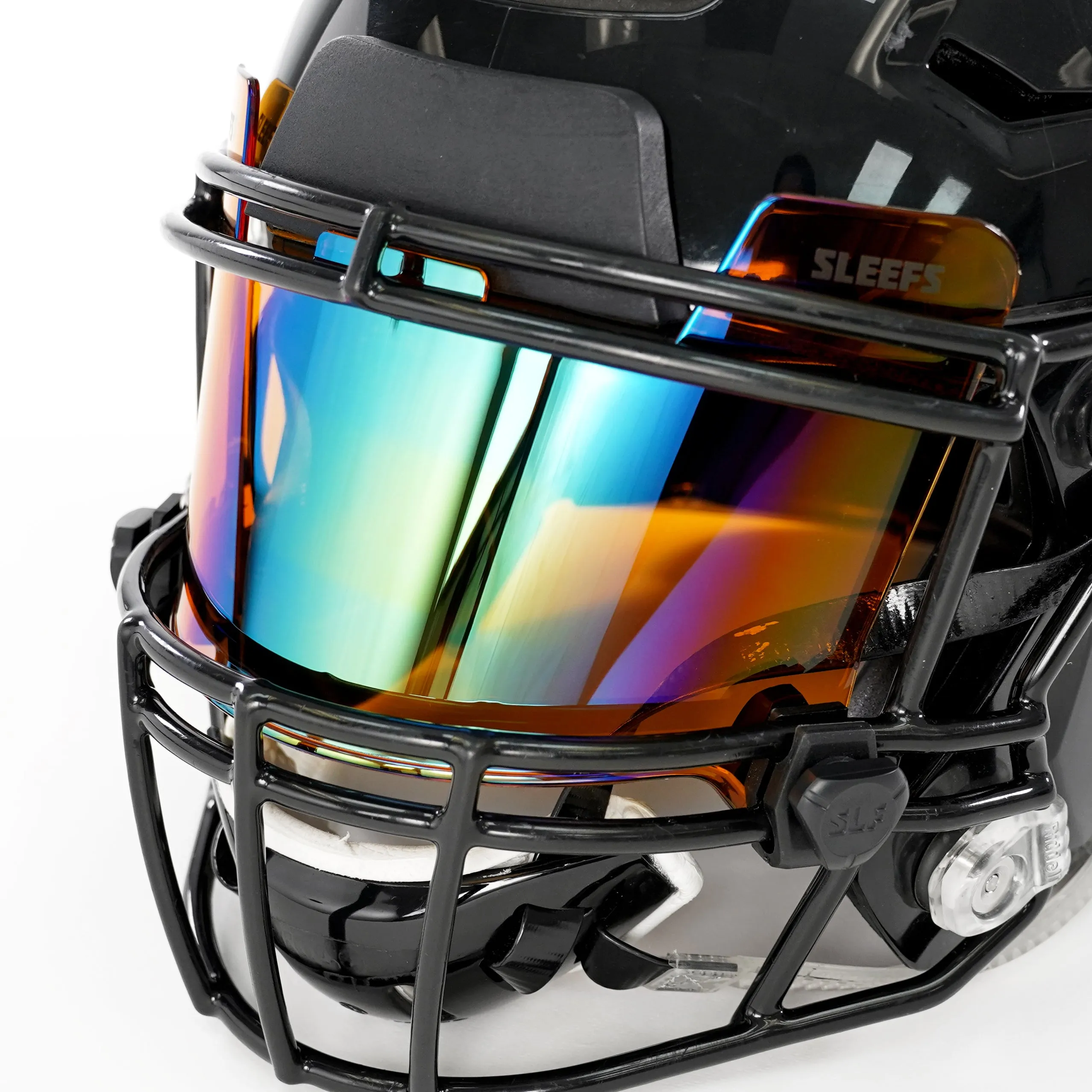 Orange Gold Bifrost Rainbow Helmet Eye-Shield Visor