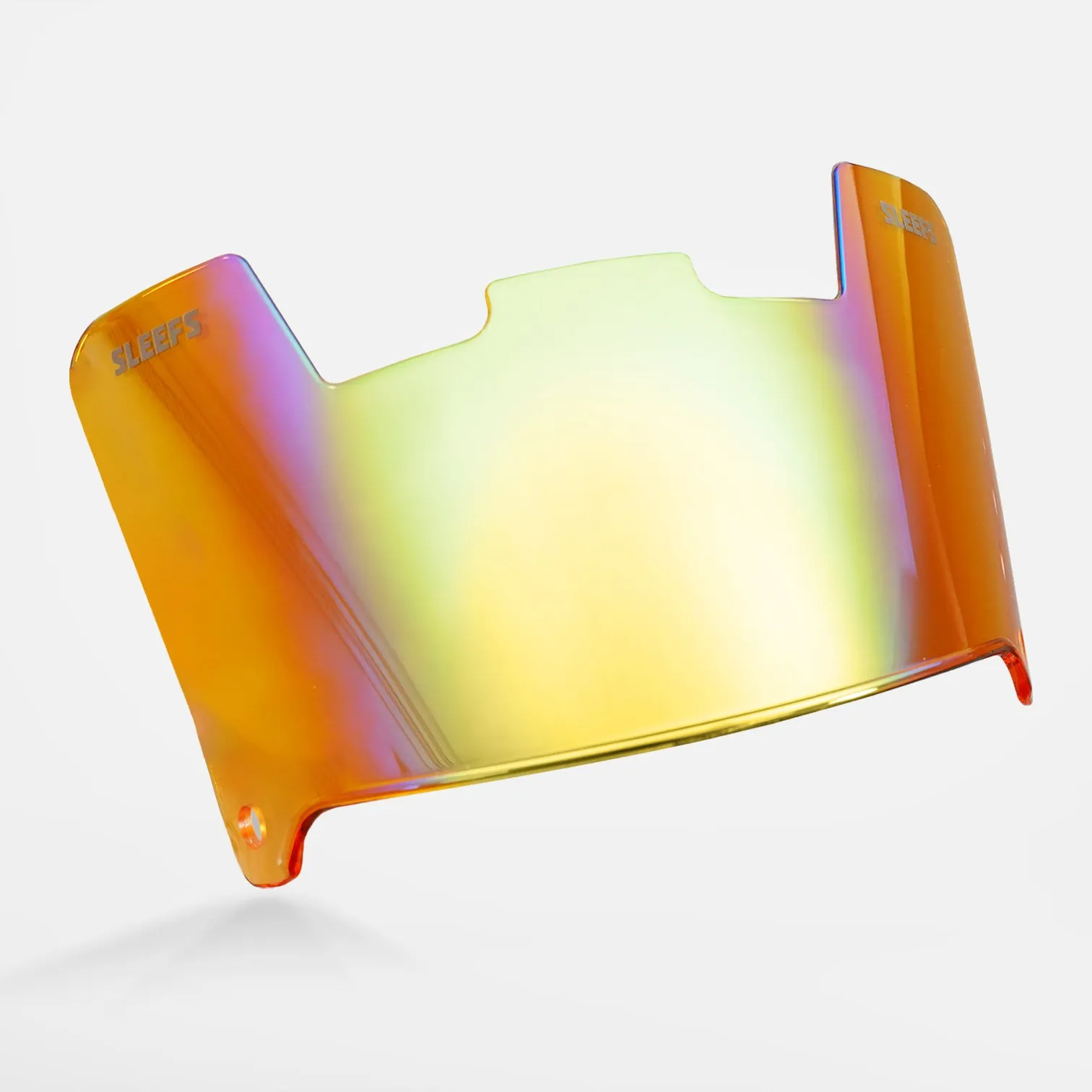 Orange Gold Bifrost Rainbow Helmet Eye-Shield Visor