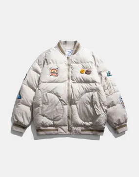 OREGON WILD Rock Patches Bomber Jacket