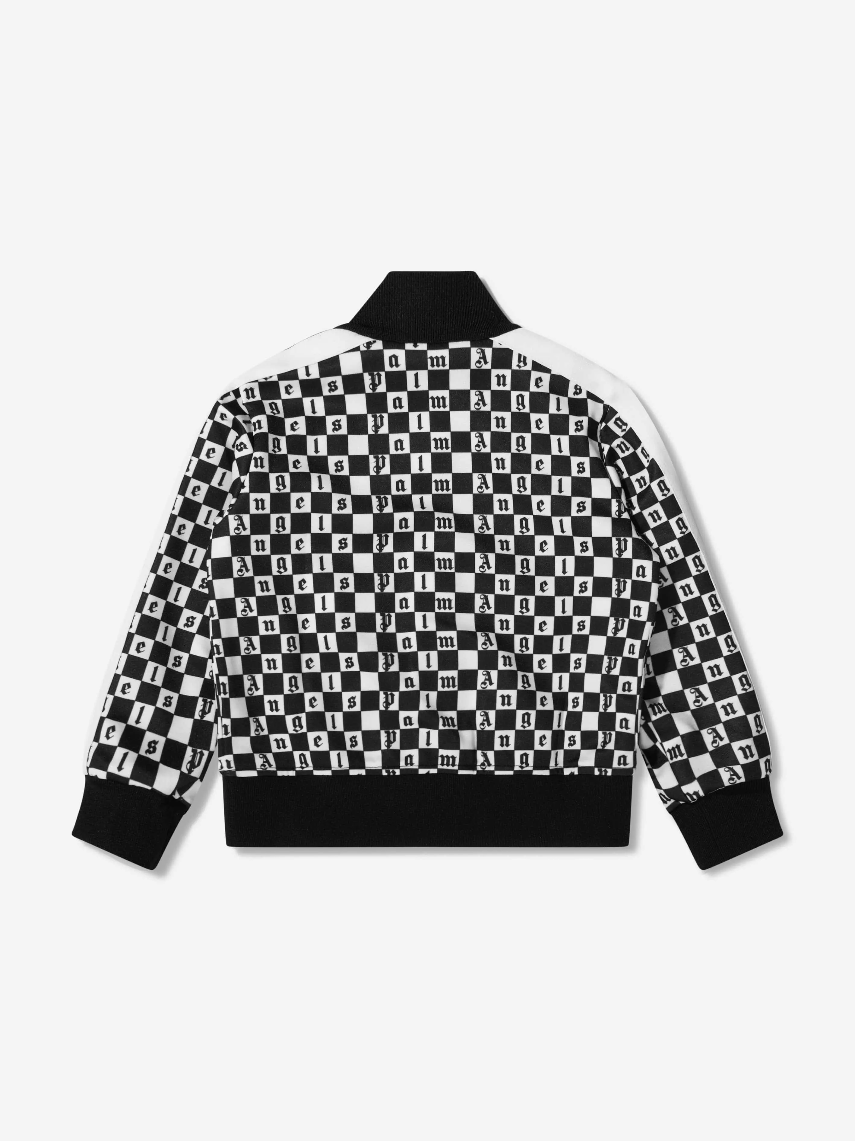 Palm Angels - Kids Checkerboard Print Track Jacket | Childsplay Clothing