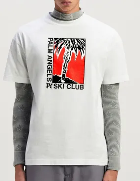 PALM ANGELS PALM SKI CLUB CLASSIC TEE