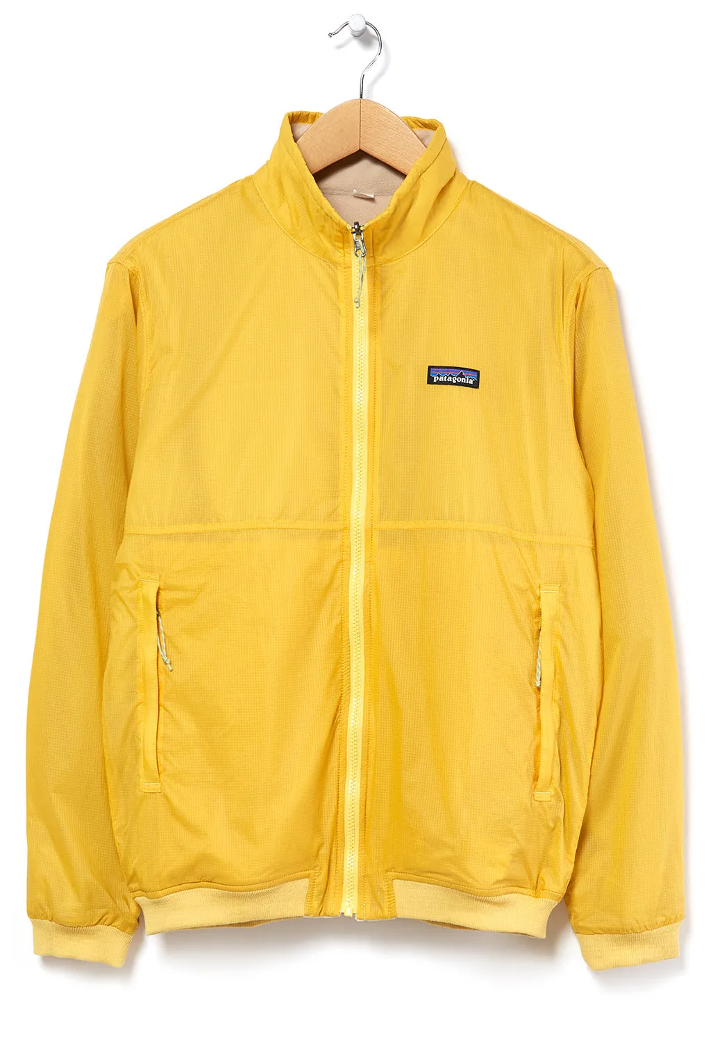 Patagonia Men's Reversible Shelled Microdini Jacket - Surfboard Yellow