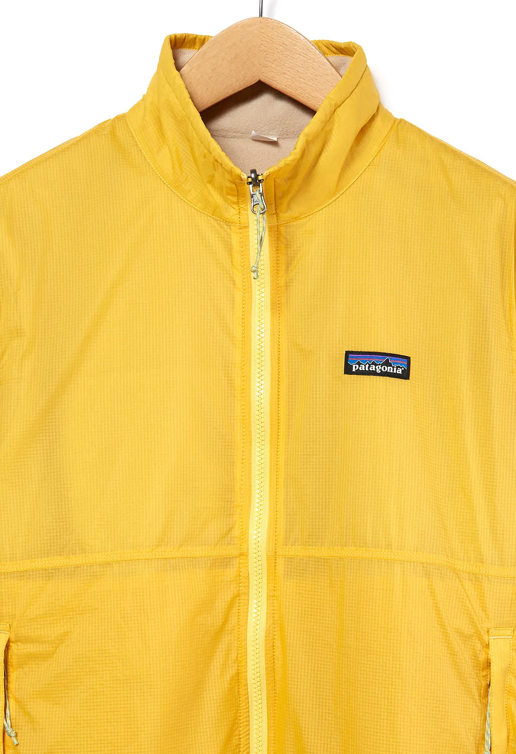 Patagonia Men's Reversible Shelled Microdini Jacket - Surfboard Yellow