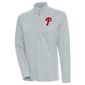 Philadelphia Phillies Womens Confront Quarter Zip Pullover