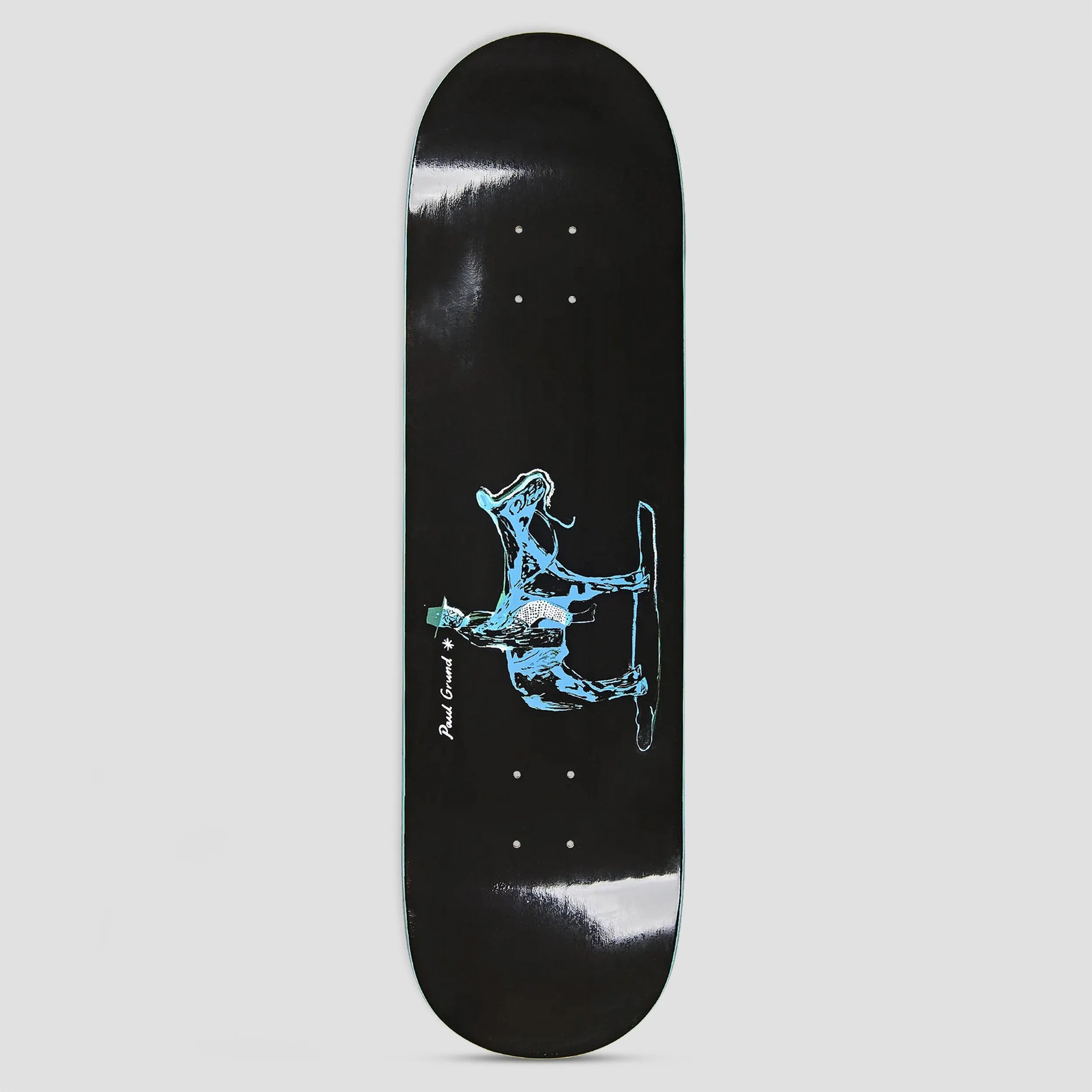 Polar 8.125 Paul Grund Rider Skateboard Deck Black