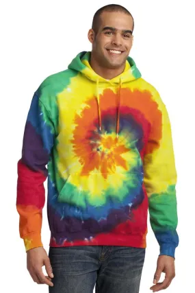 Port & Company PC146 Tie-Dye Pullover Hooded Sweatshirt