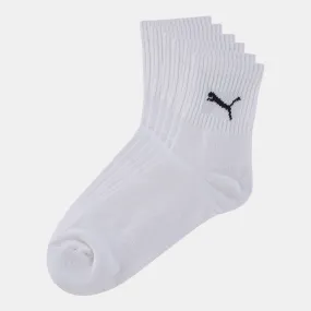 PUMA Logo Quarter Socks (3 Pairs)