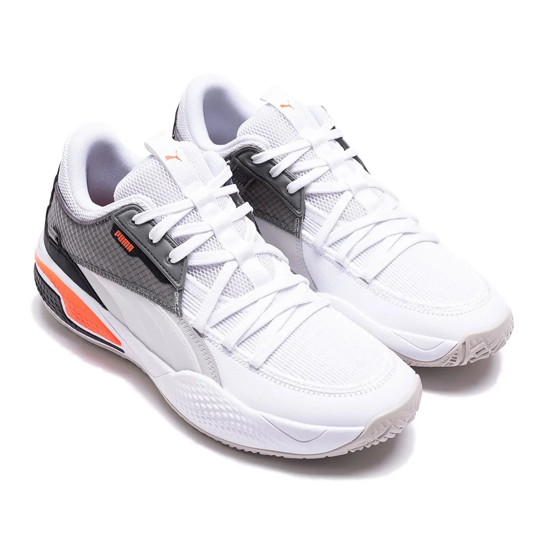 Puma Men Court Rider (white / energy red)