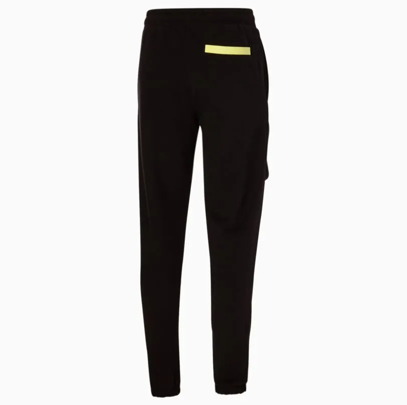 PUMA - Men - Lightsense Sweat Pant - Black/Green/Irridescent