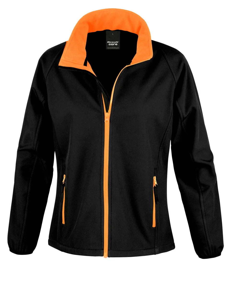 R231F Result Core Ladies' Printable Softshell Jacket