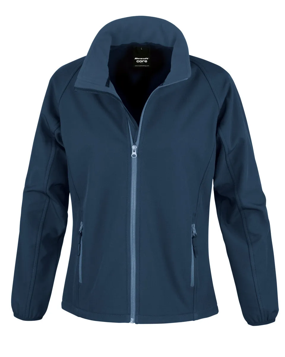 R231F Result Core Ladies' Printable Softshell Jacket