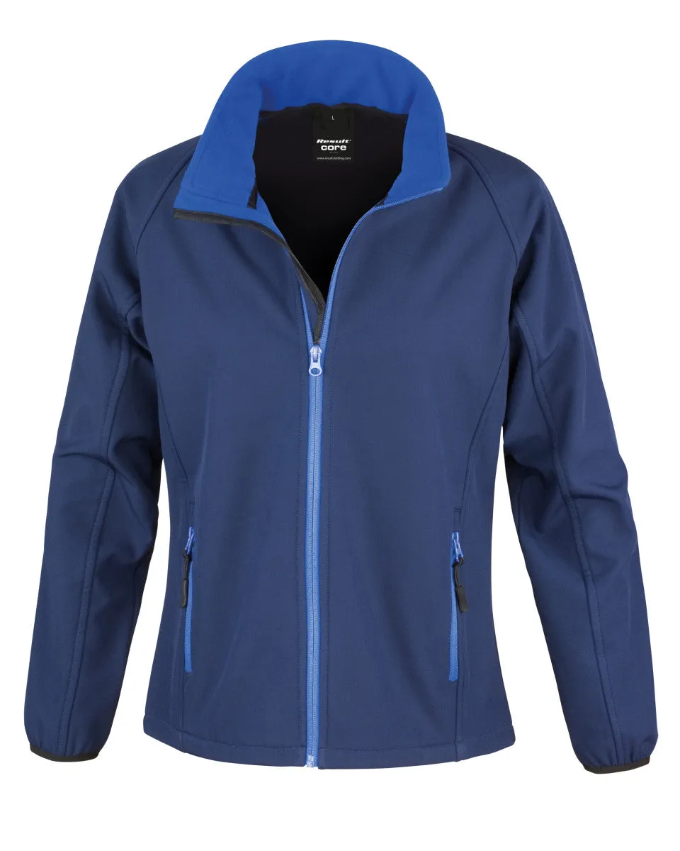 R231F Result Core Ladies' Printable Softshell Jacket