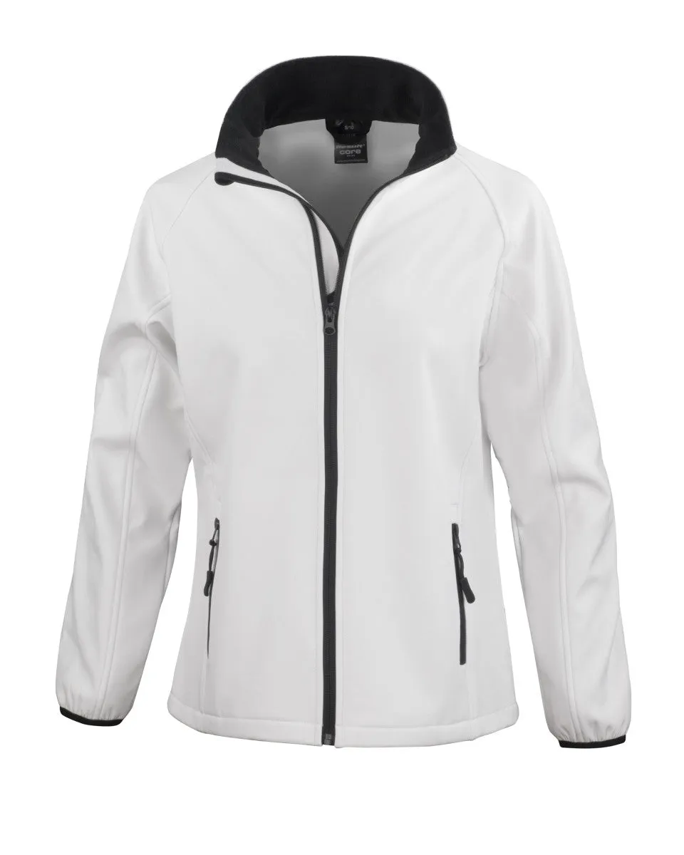 R231F Result Core Ladies' Printable Softshell Jacket