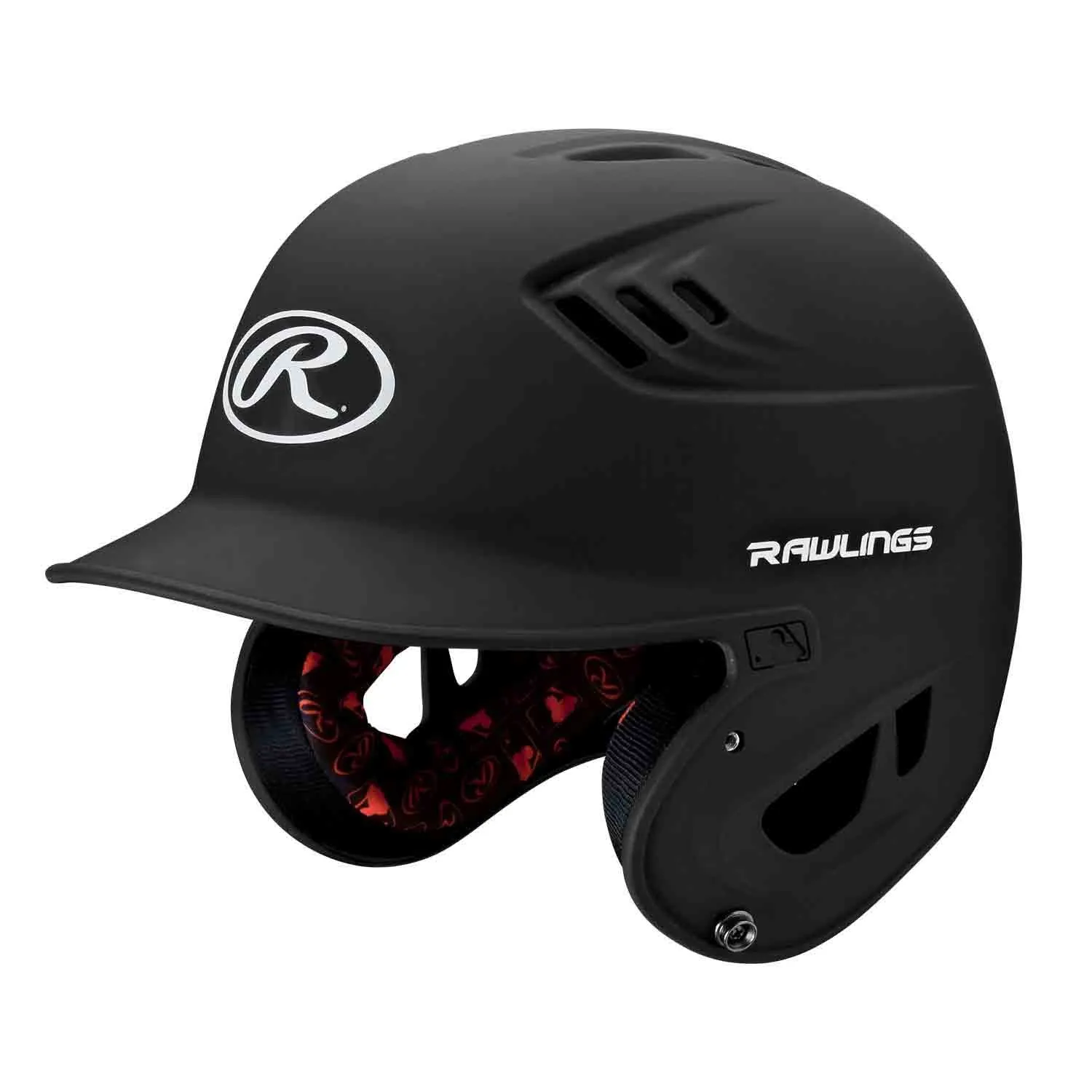 Rawlings Velo Series Senior Solid Matte Batting Helmet