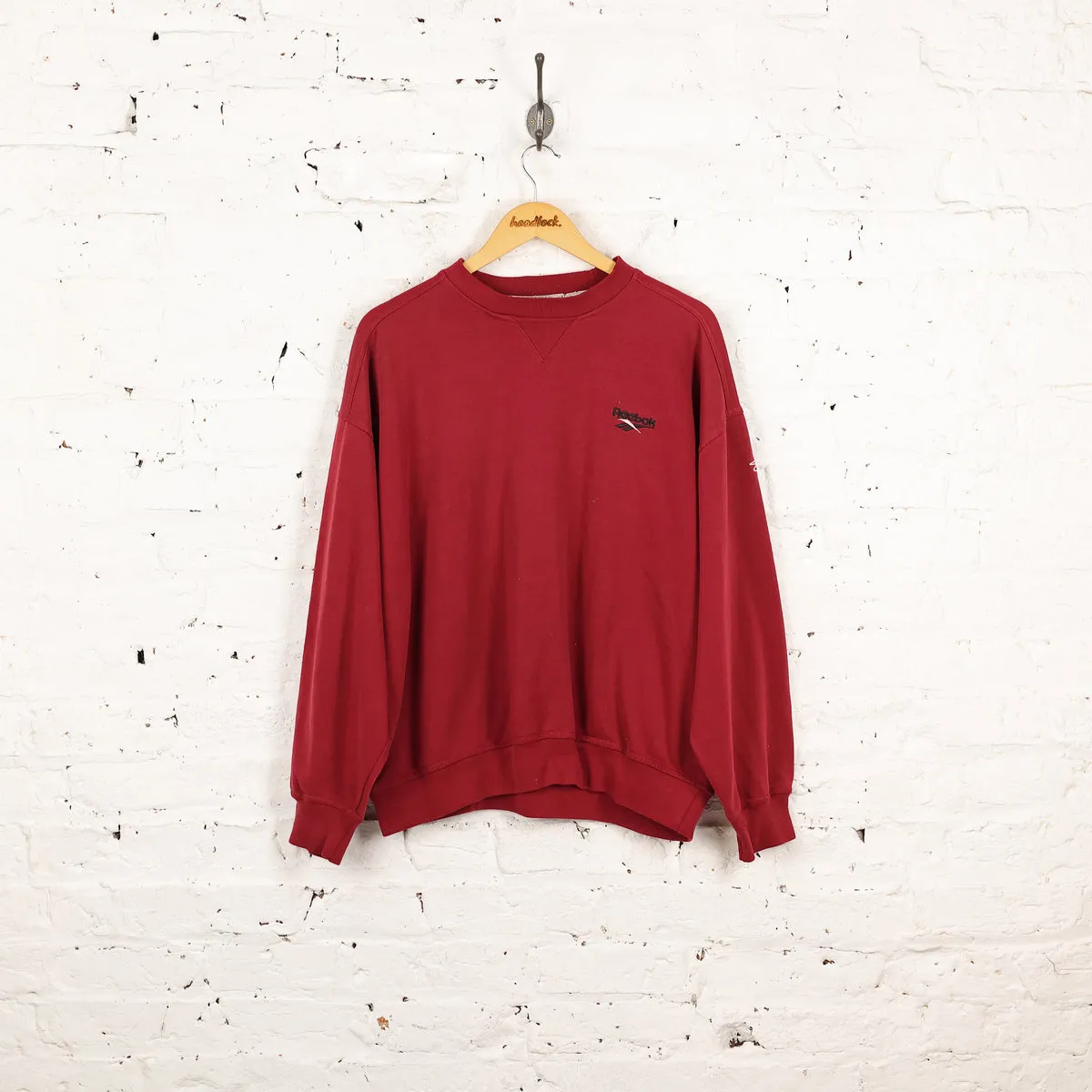 Reebok 90s Sweatshirt - Red - XL