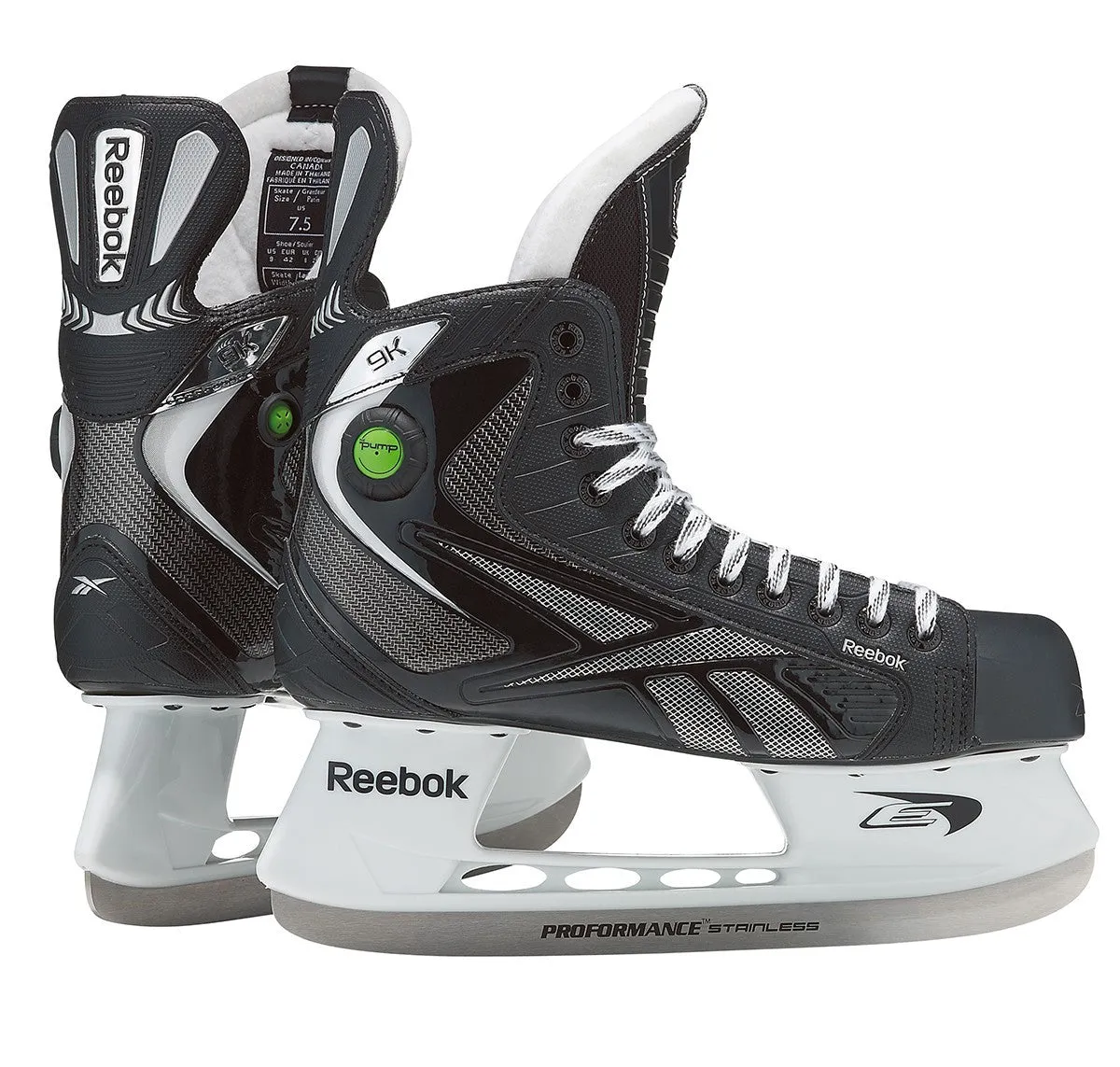 Reebok 9K Pump Ice Skates