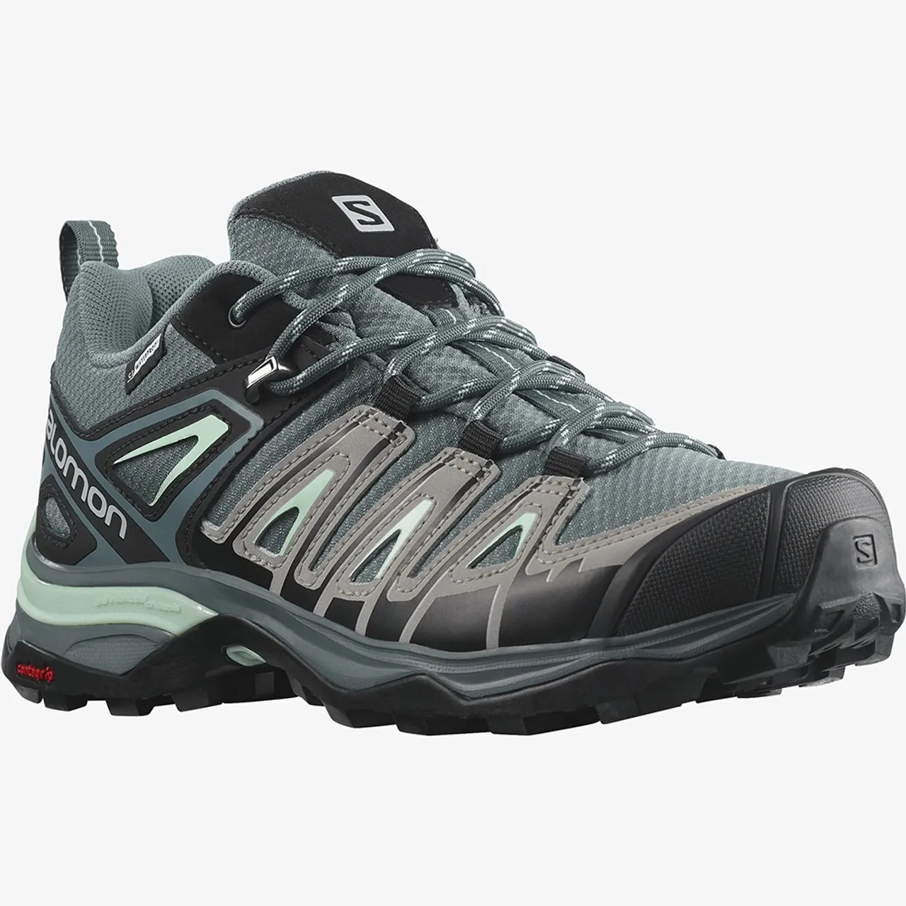 Salomon Women's X Ultra Pioneer Climasalomon Waterproof - Stormy Weather / Alloy / Yucca