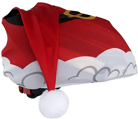 Santa - Christmas Helmet Cover for Snowboard Cycling