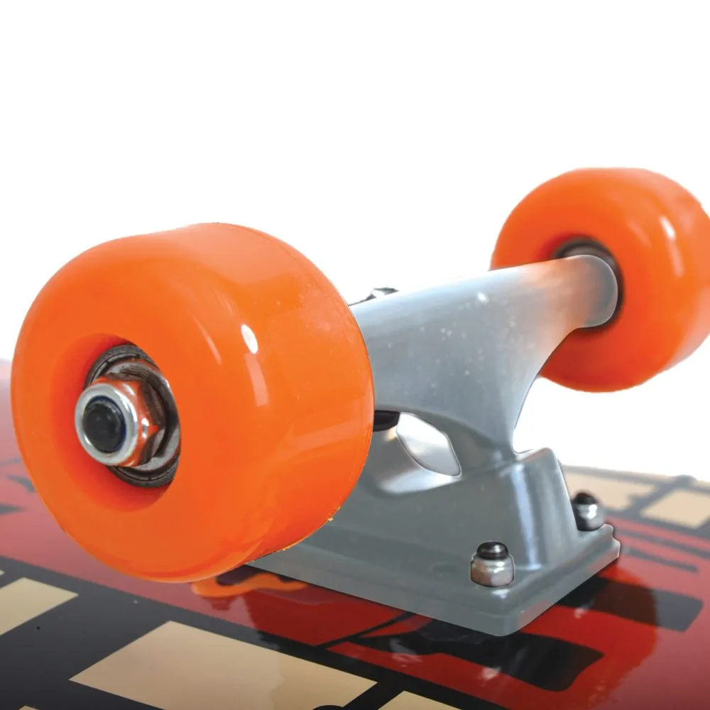 Schildkr\u00f6t Fun Sports - Kicker 31 Skateboard red parkour