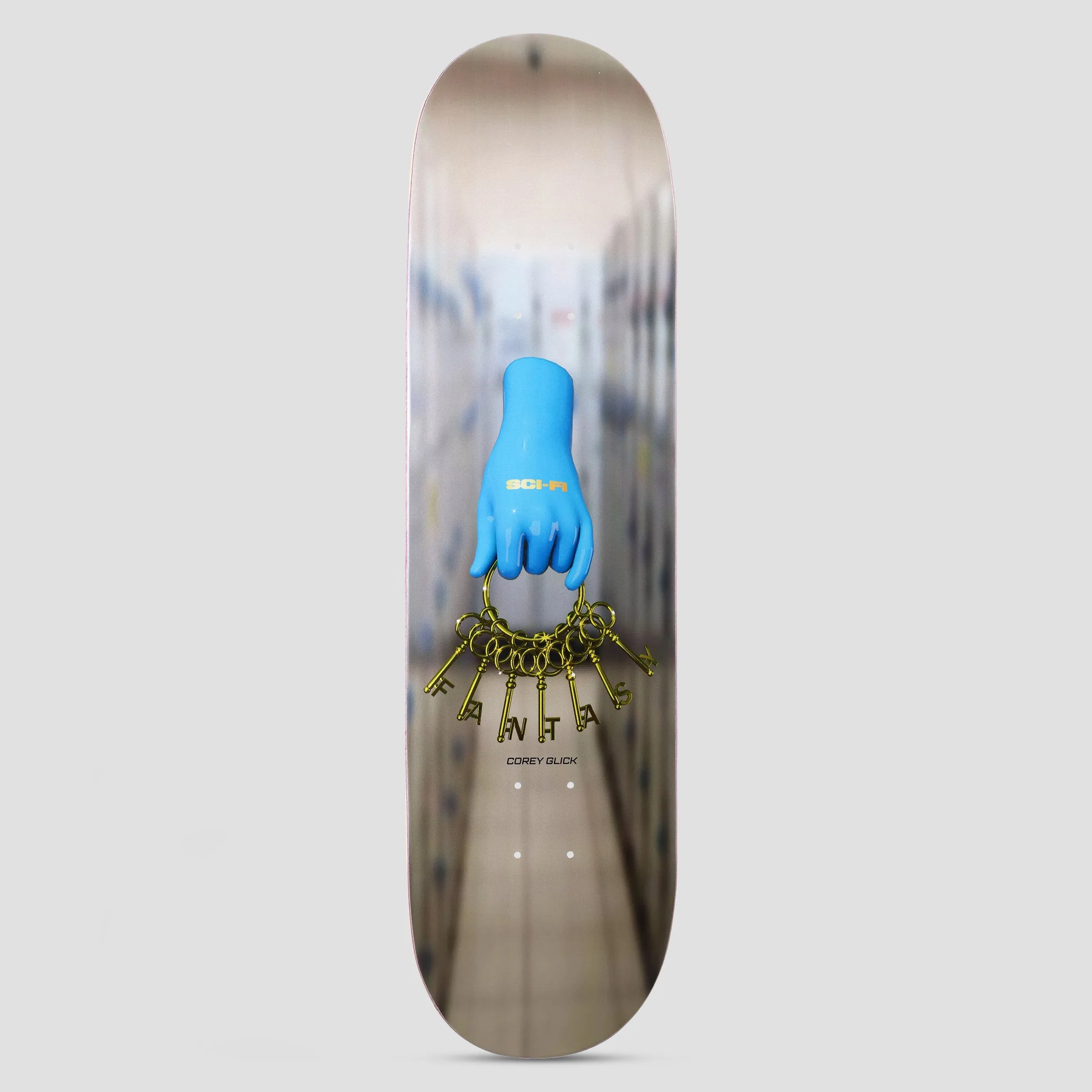 Sci-Fi Fantasy 8.5 Glick Keys Skateboard Deck