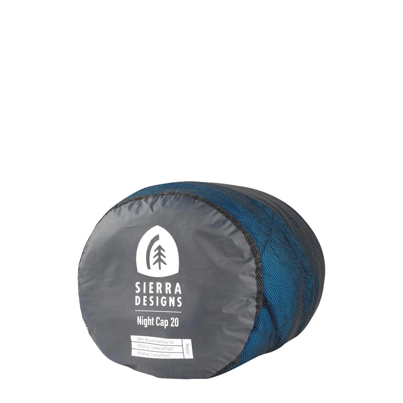 Sierra Designs Night Cap Sleeping Bag 20 DEG Reg Blue