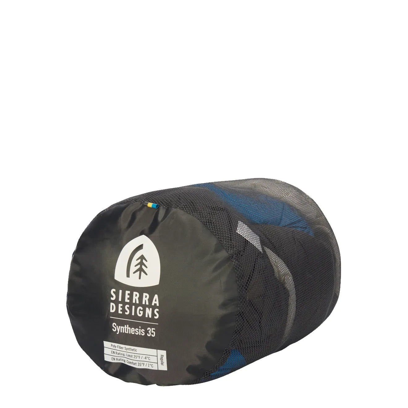 Sierra Designs Synthesis 35 Regular Sleeping Bag Blue / Black