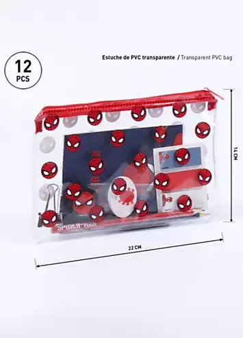 Spiderman Twin Set of 3D Backpack and School Stationery Set by Marvel | Look Again