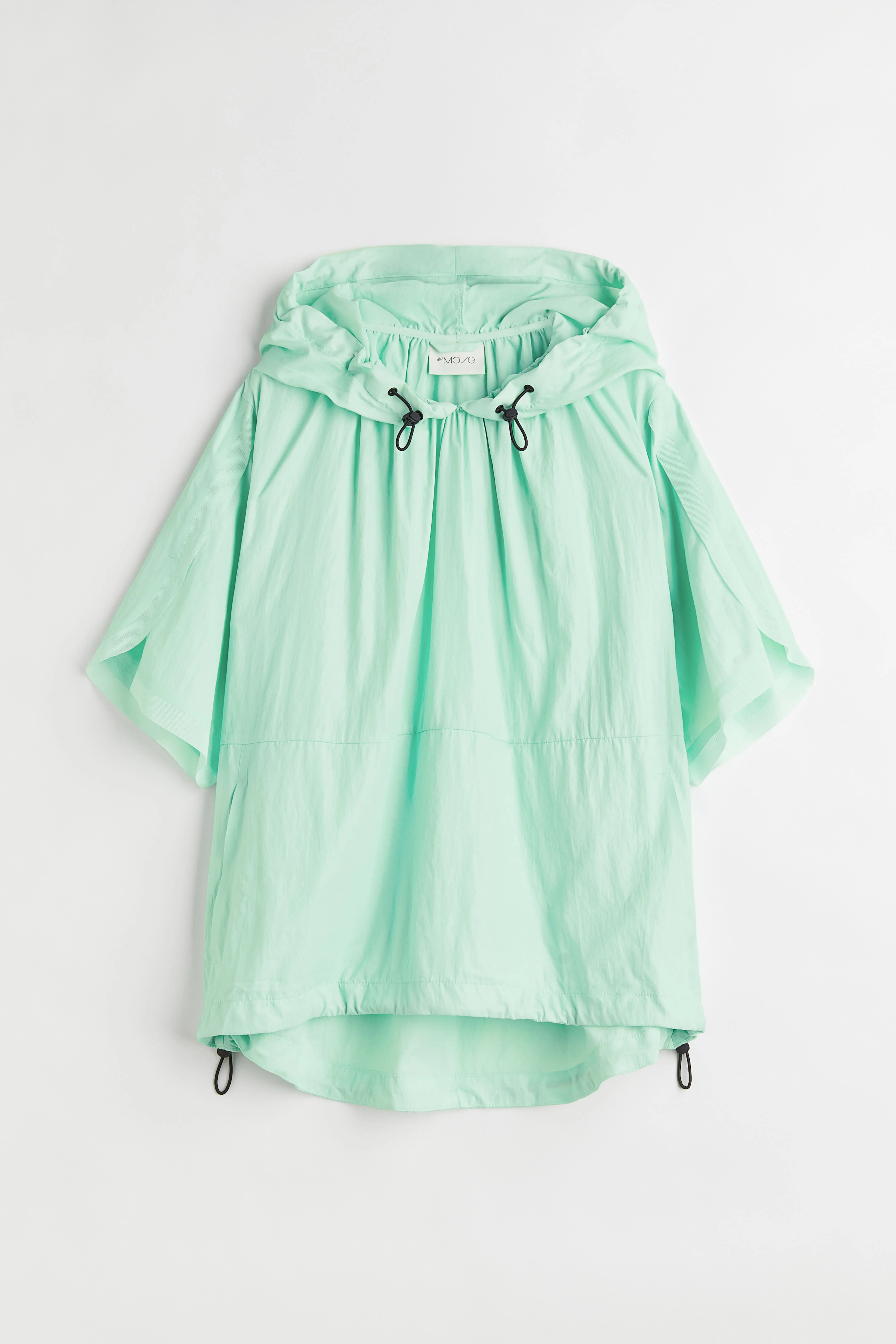 Sports popover jacket - 3/4 sleeve - Regular length - Mint green - Ladies | H&M GB