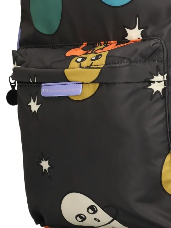 Stella McCartney Kids   Printed poly backpack 