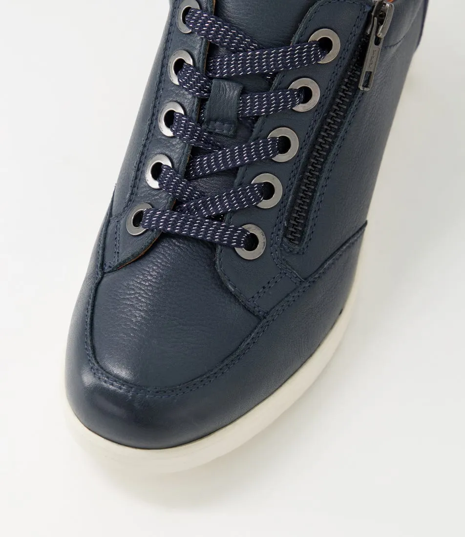 SUPERSOFT Rossie Navy Multi Sneakers