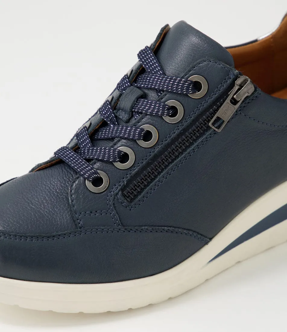 SUPERSOFT Rossie Navy Multi Sneakers