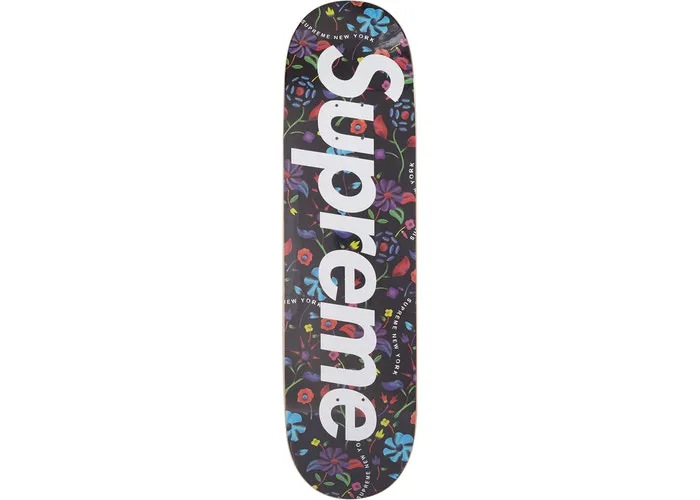 SUPREME 19SS AIRBRUSHED FLORAL SKATEBOARD(SET OF2)