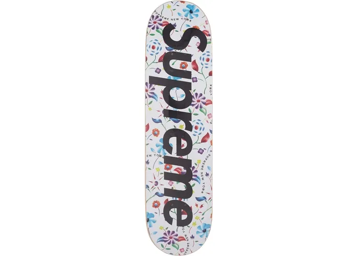 SUPREME 19SS AIRBRUSHED FLORAL SKATEBOARD(SET OF2)