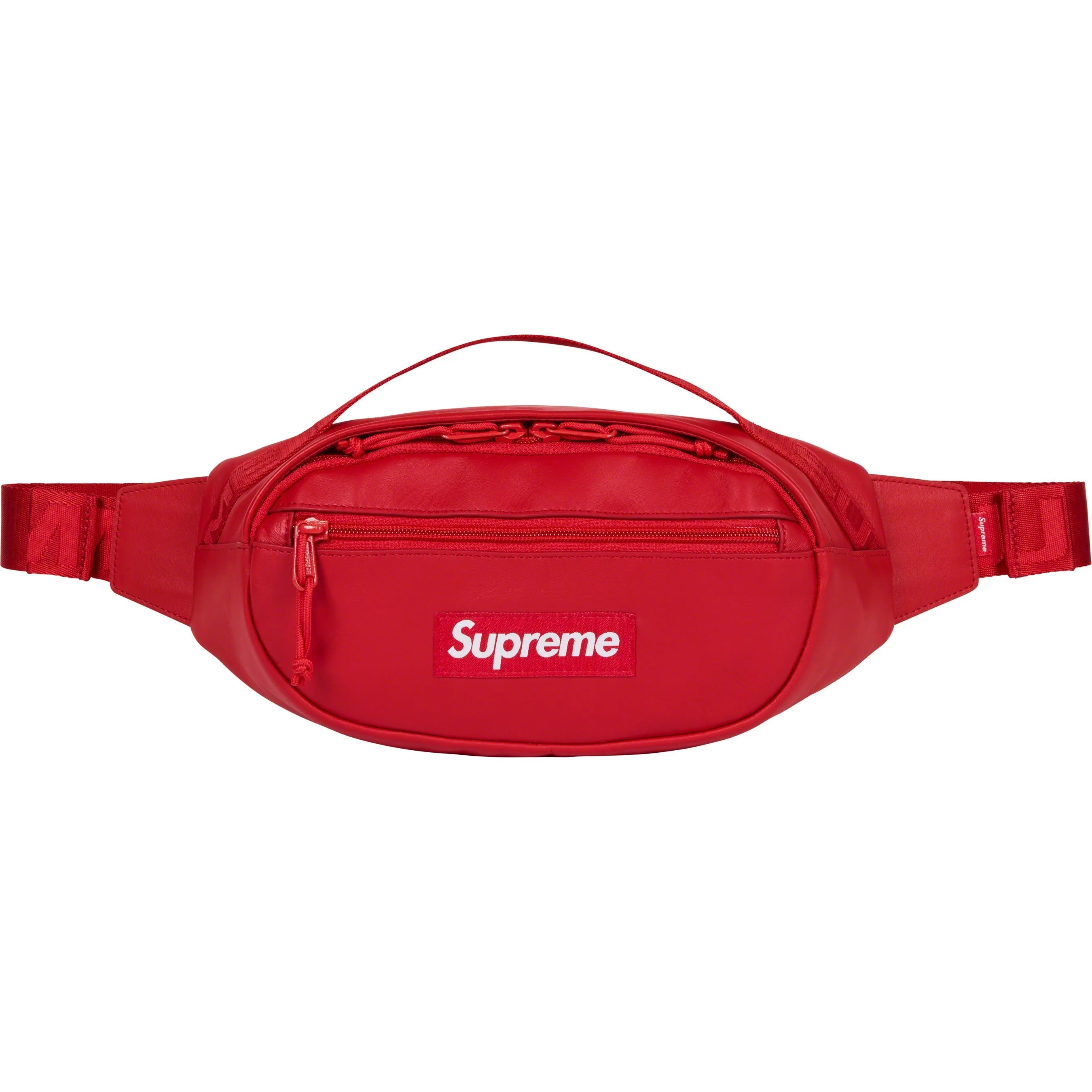 SUPREME 23FW LEATHER WAIST BAG