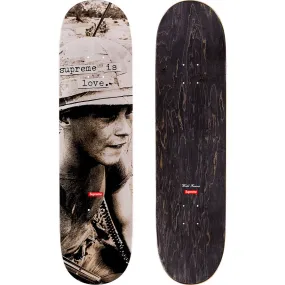 Supreme Is Love Skateboard Deck Stone