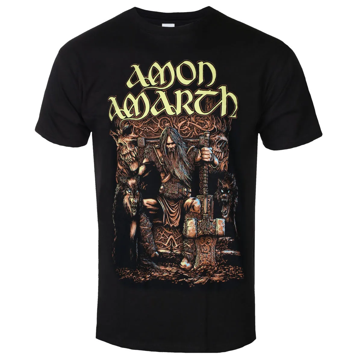 t-shirt metal men's Amon Amarth - THOR - PLASTIC HEAD