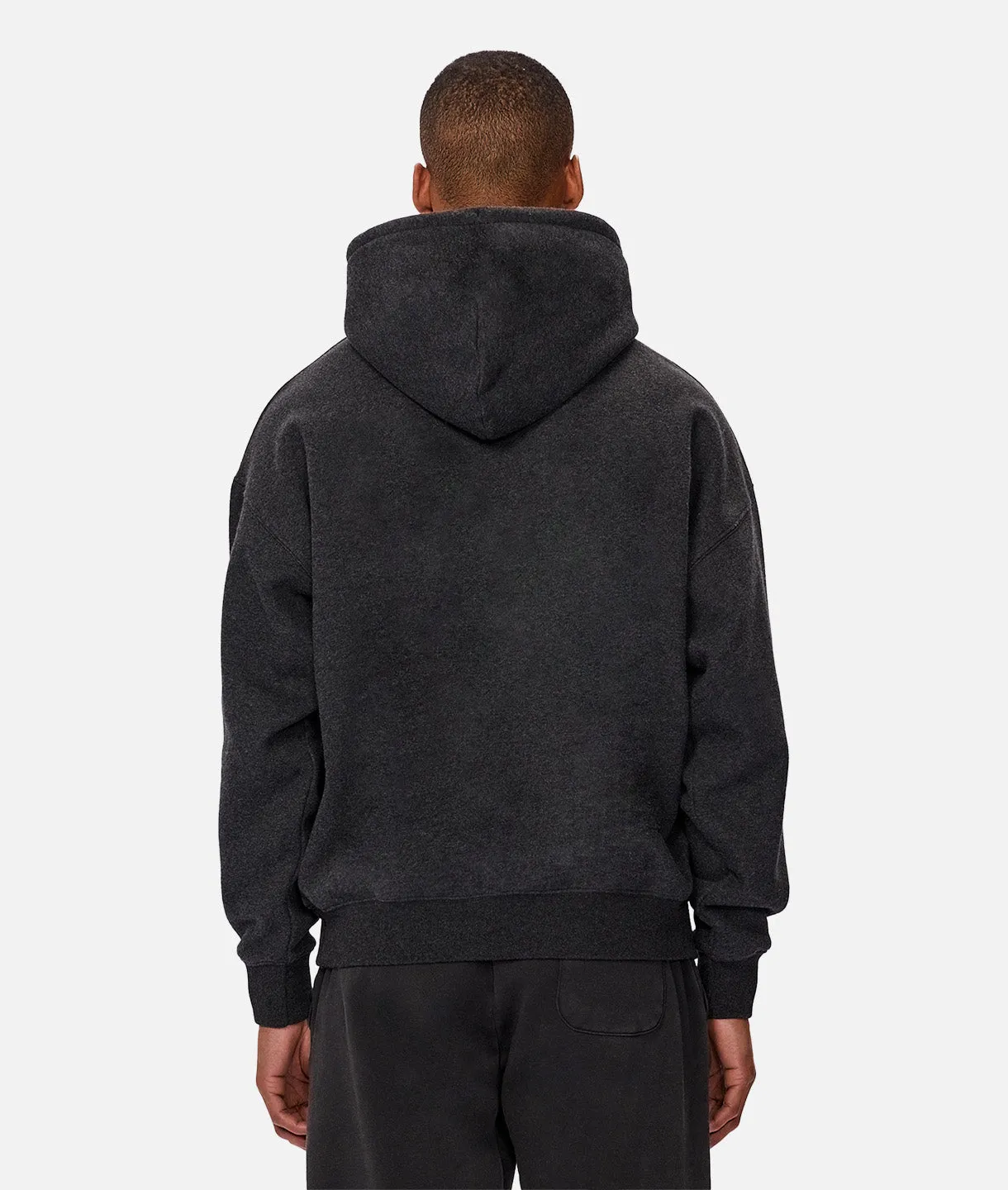 The Del Sur Marle Hoodie - Charcoal Marle