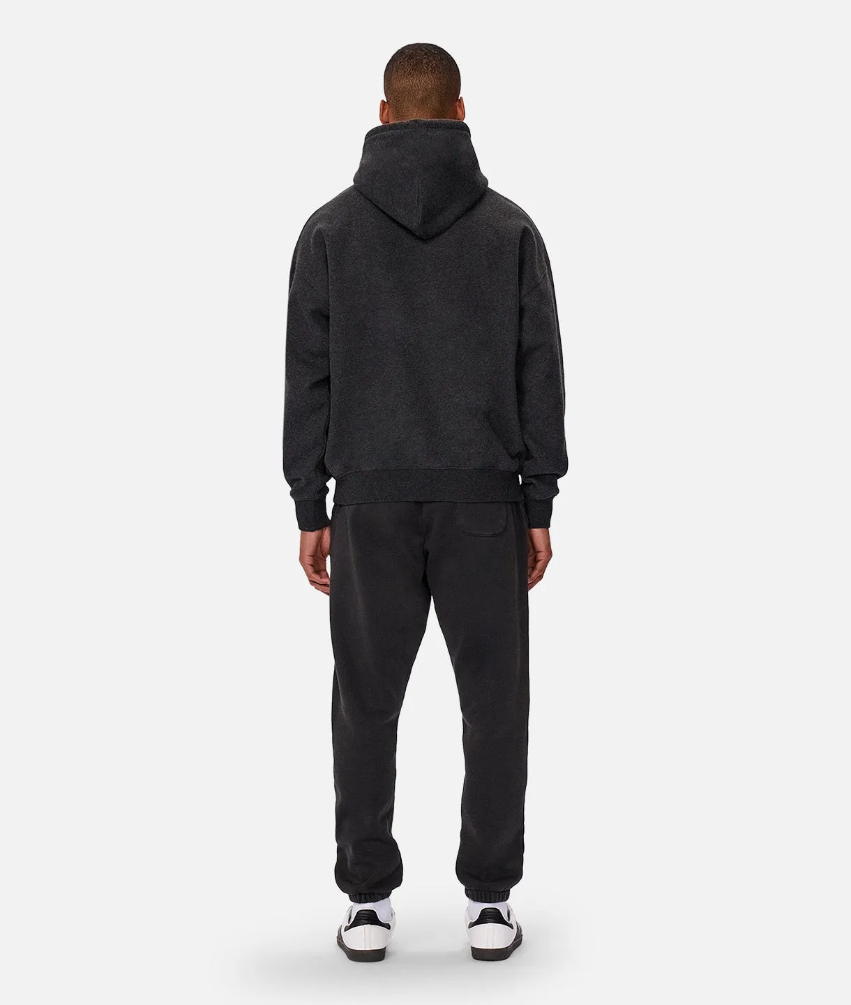 The Del Sur Marle Hoodie - Charcoal Marle