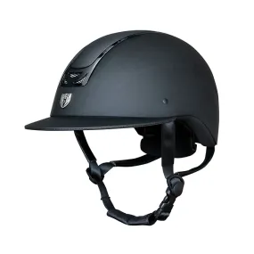 Tipperary Royal Helmet with Wide Brim - Matte Black