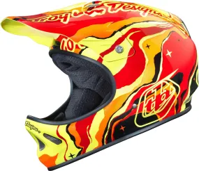 Troy Lee Designs D2 Full Face Helmet - Galaxy Red