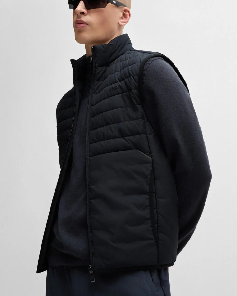 V Thor 2 Mens Gilet in Water-Repellent Fabric 