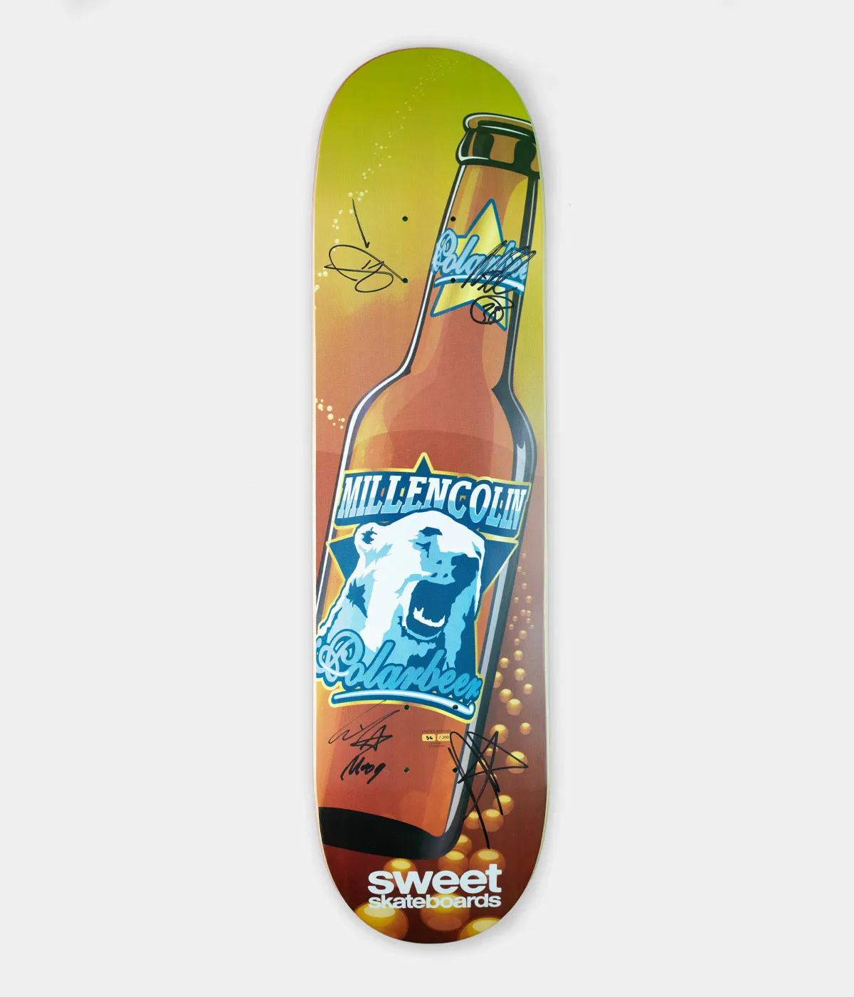 Vintage & Second Hand  Skateboard 8" Millencolin Polarbeer