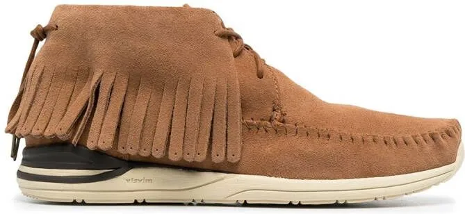 Visvim shaman-folk sneakers Brown