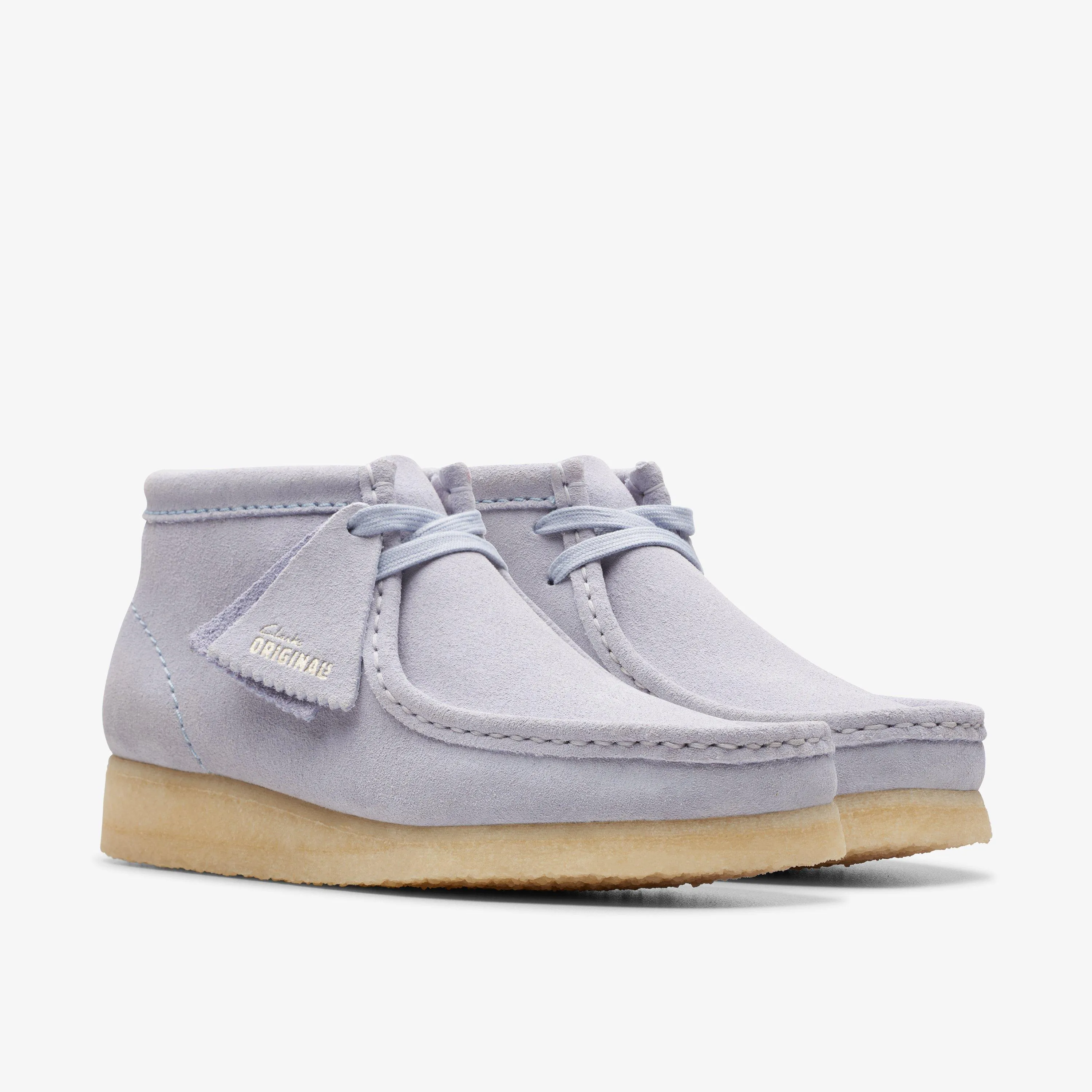 Wallabee Boot Cloud Grey Suede