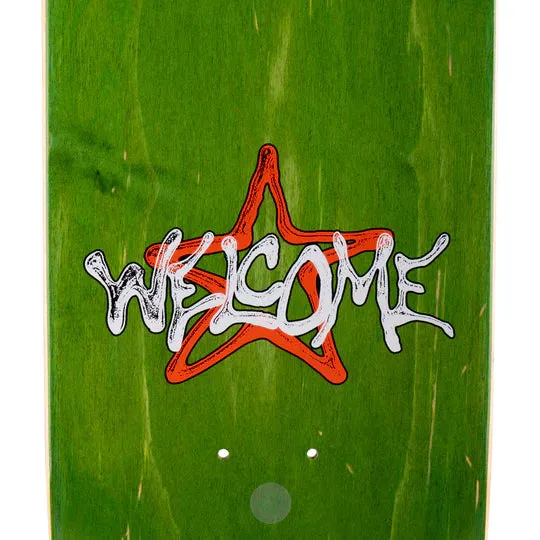 Welcome Skateboards - FACE OF A LOVER ON SON OF MOONTRIMMER - BONE - 8.25