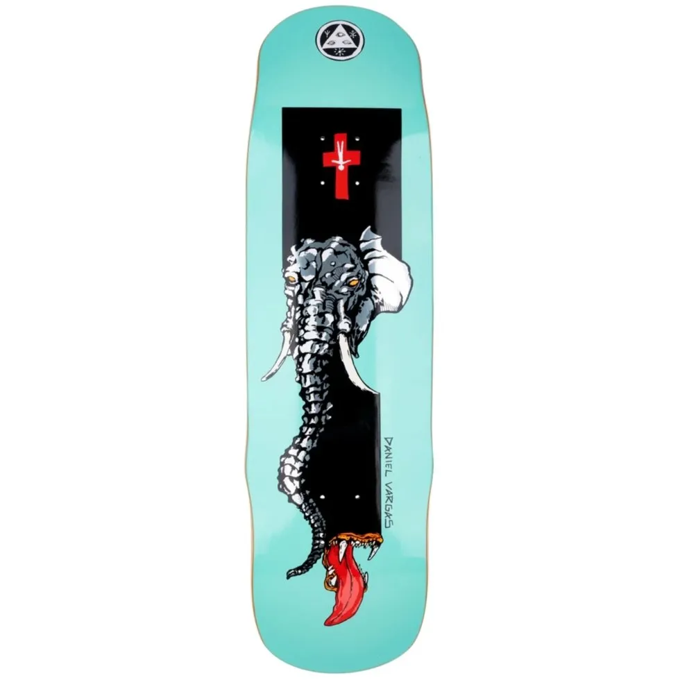 Welcome Skateboards - TUSK ON EFFIGY - TEAL 8.8