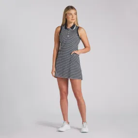 Women's Everyday Stripe Pique Golf Dress